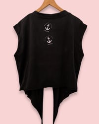 Image 2 of CROPPED VINTAGE TOP ⛧°MAS AMAOR  ⛧°IBIZA  ⛧°。TSHIRT ⛧°。