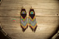 Image 3 of Rainbow Long earrings
