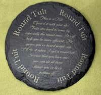 Image 1 of Personalized Slate Coasters