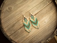 Image 2 of Sarita beaded earrings 