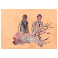 Image 1 of "It Fell Down" - Charcoal, Soft Pastels and Pencil on Paper 