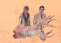 Image 2 of "It Fell Down" - Charcoal, Soft Pastels and Pencil on Paper 