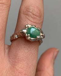 Image 1 of jade blossom ring ||