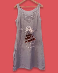 Image 2 of ANGEL DRESS ✘ IBIZA PRINT  ✘ VINTAGE  ✘ UPCYCLED