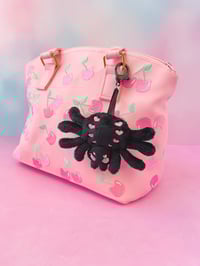 Image 4 of Creepy Cute Black Spider Plush Bag Charm 