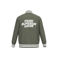 Image 2 of Unisex signature MSW logo varsity padded jacket