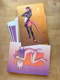 Image 2 of "Visages" - Risograph Print