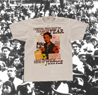 Image 2 of Justice, not Fear! • Emma Tenayuca T-Shirt
