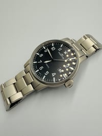 Image 3 of Fortis Flieger Automatic 25 Jewels Swiss Made Pilot Watch Black Dial Date