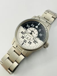 Image 1 of Fortis Flieger Automatic 25 Jewels Swiss Made Pilot Watch Black/White Dial Date