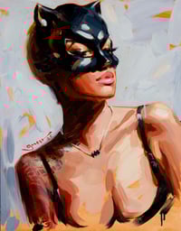 Image 1 of 'SOMETIMES THATS THE WAY IT IS' Original Oil Painting