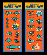 Image 1 of Ocean Sticker Sheets (PREORDER)