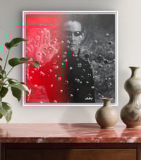 Image 5 of "Matrix" Rouge Noir 30x30cm