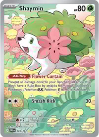 Shaymin - 185/182 - SV10: Destined Rivals - Near Mint