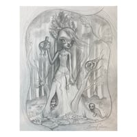 Image 1 of Lily Pond (Drawing)