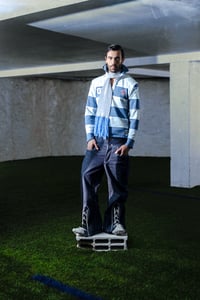 Image 3 of JEAN FRENCHY BLUE/WHITE