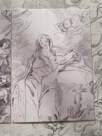 Image 1 of Penitent St. Mary Magdalene Postcard