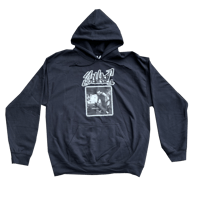SALLAZ "CHAINSAW-PIG" HOODIE (BLACK)