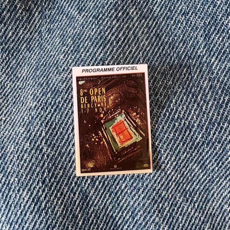 Image of 1993 Paris Open Program Pin