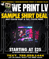 Image 1 of Custom Shirt DTF 