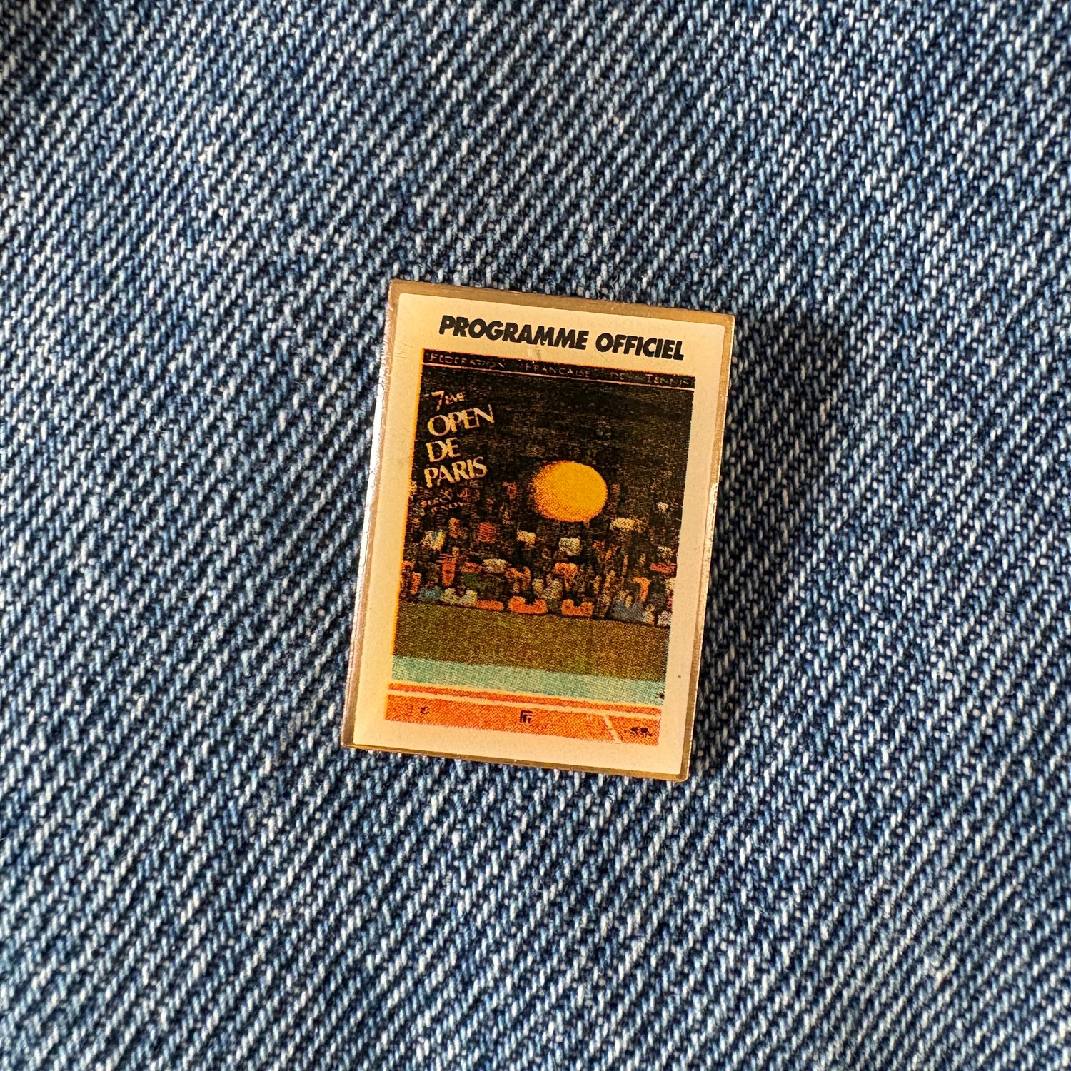 Image of 1992 Paris Open Program Pin