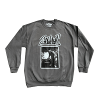 SALLAZ "CHAINSAW-PIG" CREWNECK (GREY)