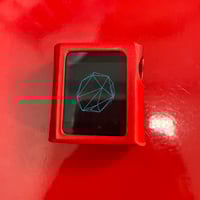 Image 1 of Shanling M0 Pro red with red case