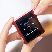 Image 4 of Shanling M0 Pro red with red case