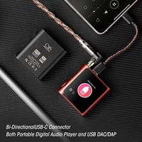 Image 5 of Shanling M0 Pro red with red case