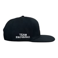 Image 2 of Team Pacquiao x Cultured Roots MP Black SnapBack 