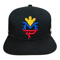 Image 1 of Team Pacquiao x Cultured Roots MP Black SnapBack 