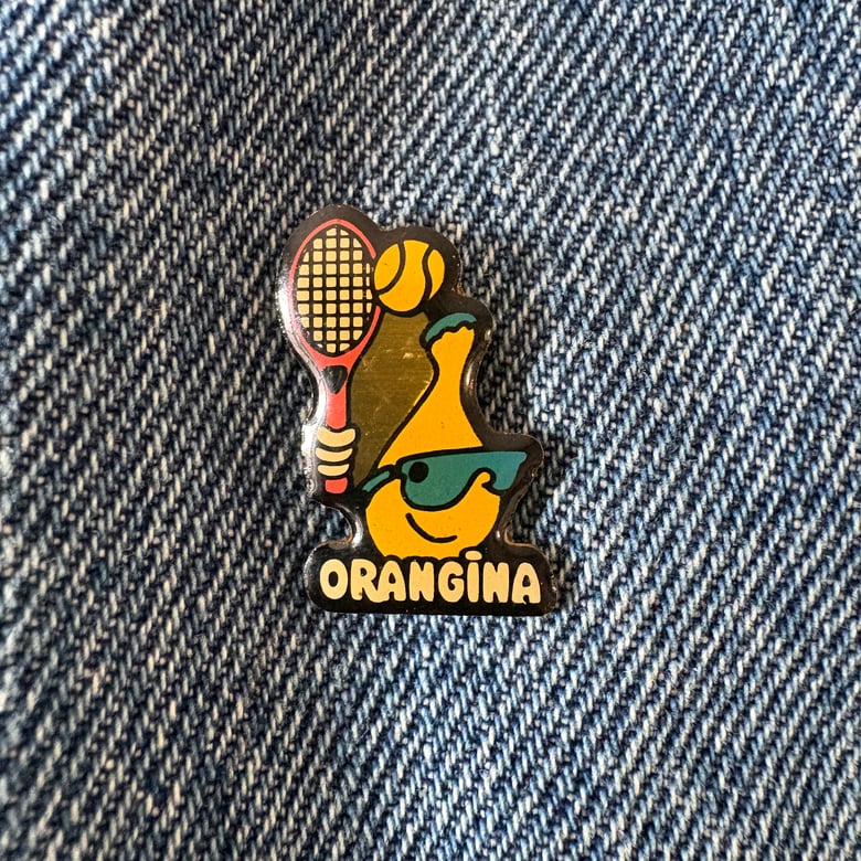 Image of Orangina Tennis Pin