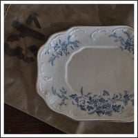 Image 6 of Vintage English made rectangular tea platter