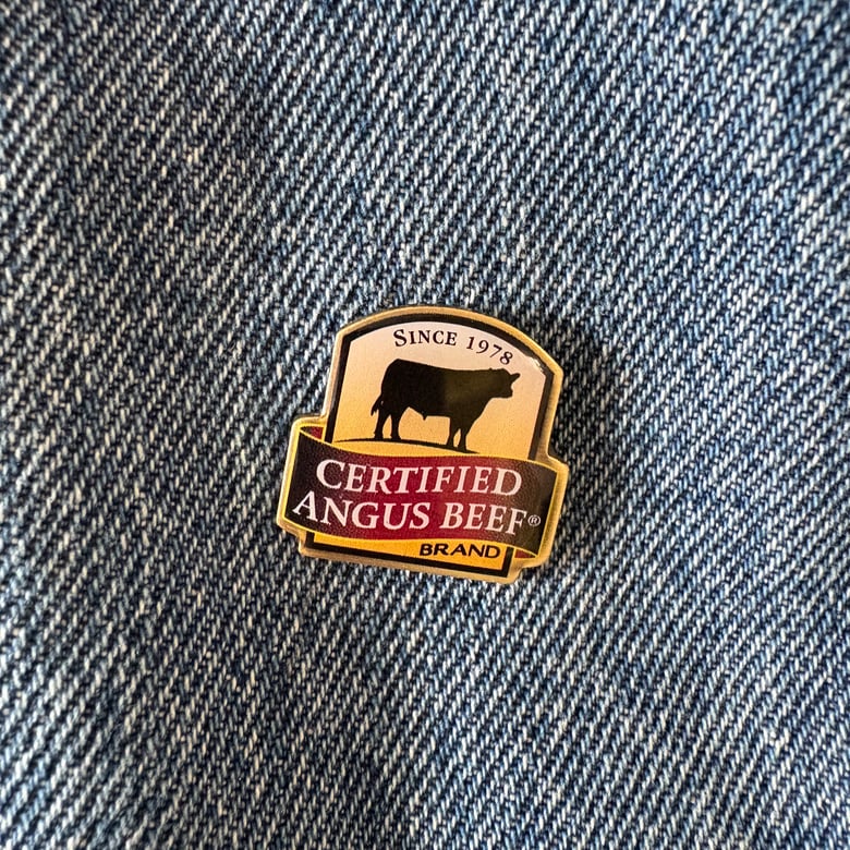 Image of 'Certified Angus Beef' Pin