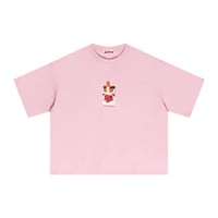 Image 1 of READ ALL ABOUT IT TEE (PINK)