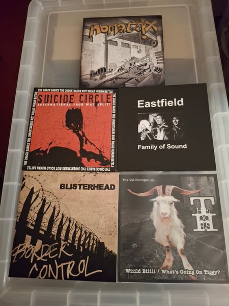 Image of Choice of 5 7"eps £8 each item post paid in UK 