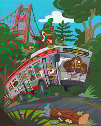 Presidio Bus Ride Print