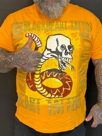 Image 1 of Skullsnake T-Shirt Orange