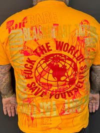 Image 2 of Skullsnake T-Shirt Orange