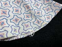 Image 5 of Lot of 2 Vintage Feedsack Baby/Doll Dresses & Bonnet