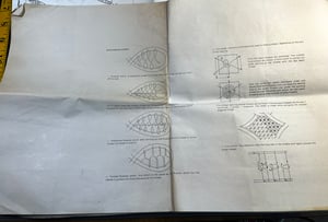 Image of Vintage Battenburg Lace Pattern & Supplies