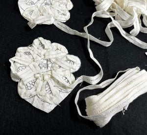 Image of Vintage Battenburg Lace Pattern & Supplies