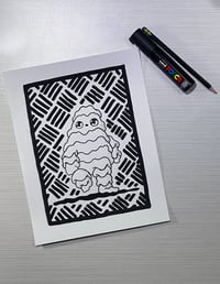 Image 3 of "OSCILLO" ORIGINAL DRAWINGS