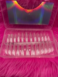 Image 2 of Coffin Half Cover Nail Tip 