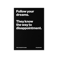 Image 1 of Follow your dreams- Milestone Greeting card