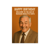 Image 1 of Russian Roulette - Birthday Greeting card