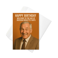 Image 2 of Russian Roulette - Birthday Greeting card