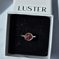 Image 5 of Pink Ruby Bezel Ring - Size N.5 