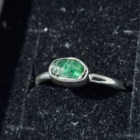 Image 2 of Green Tourmaline Ring - Size P