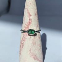 Image 1 of Green Tourmaline Ring - Size P